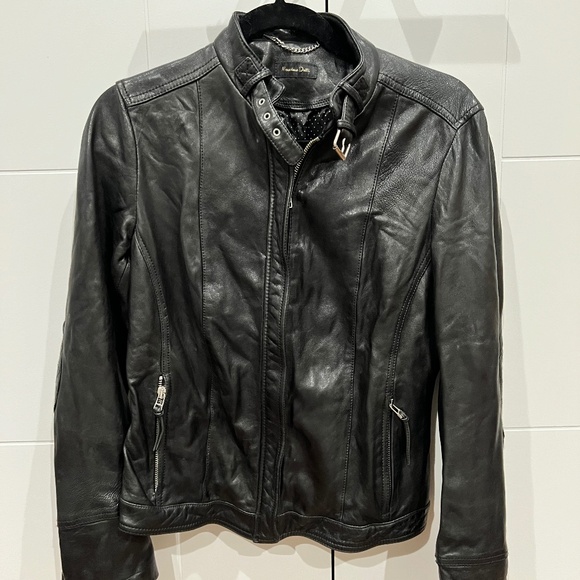 Vintage Soft Leather Jacket Size M - Picture 1 of 5